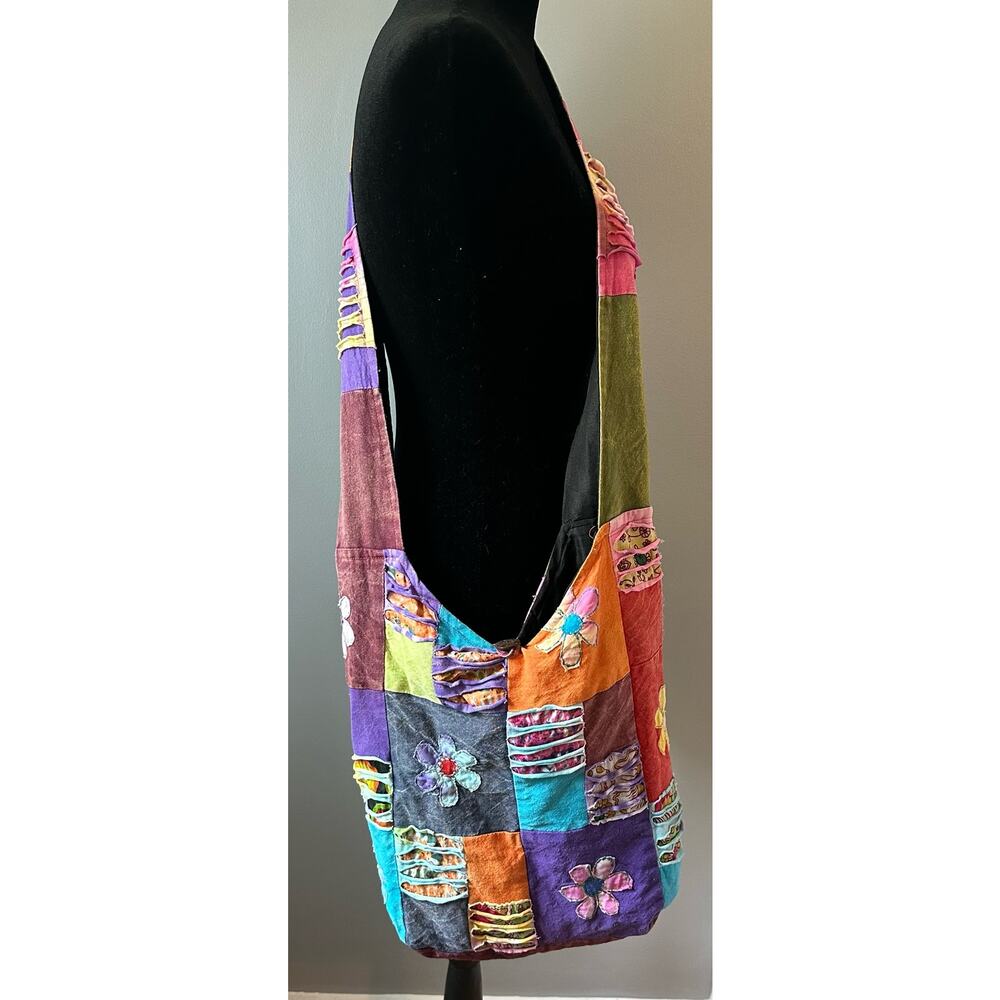 Boho 100% Cotton Patchwork Crossbody Bad